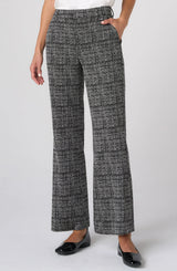 Mid Rise Flare Trouser