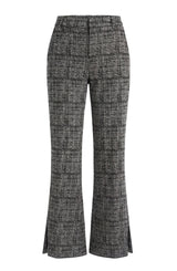 Mid Rise Flare Trouser