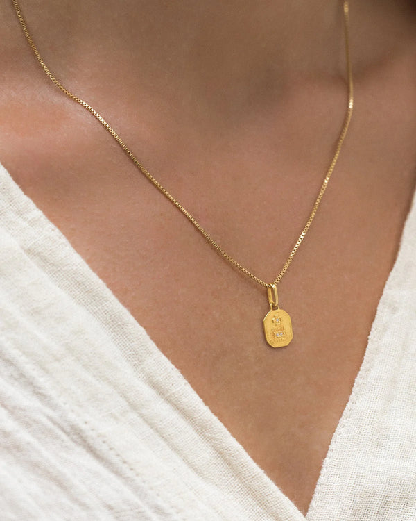 Love Token Necklace-Square