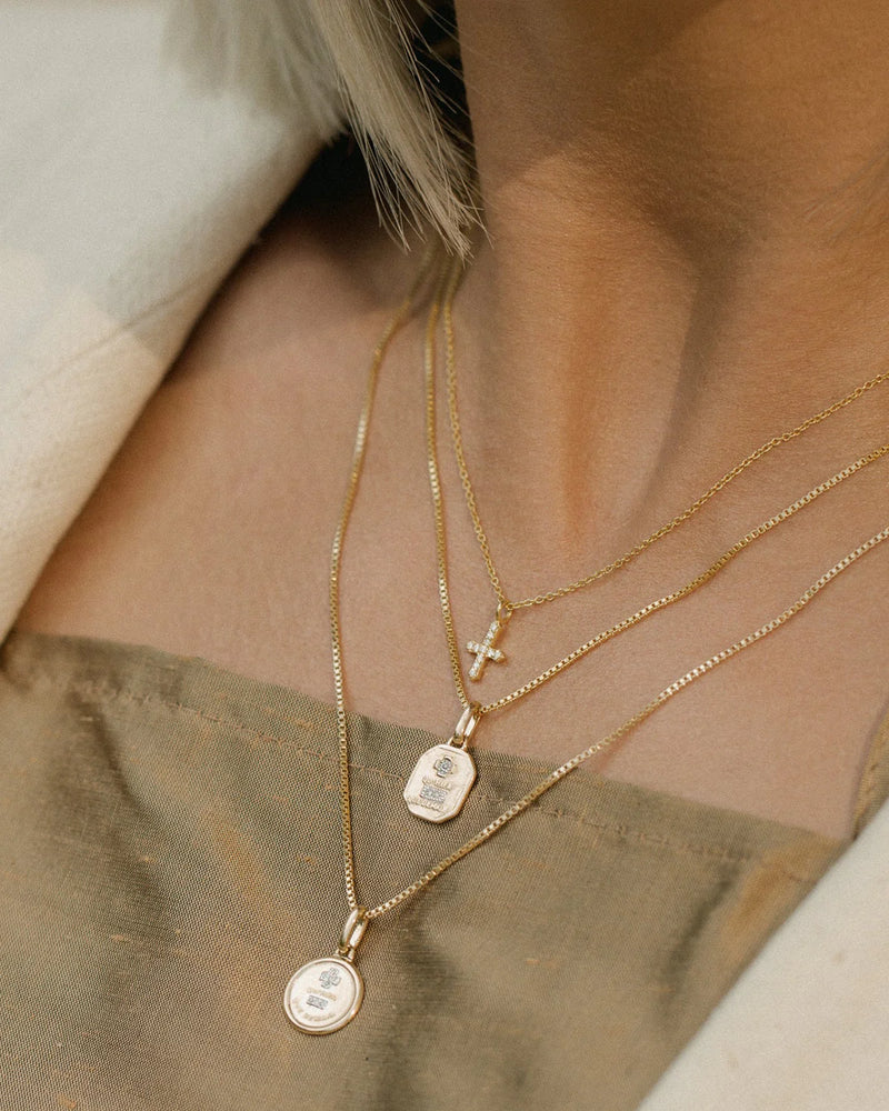 Love Token Necklace-Square