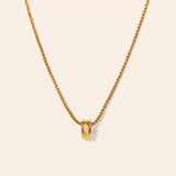 Marquise Groove Necklace
