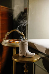Ceramic Boot Candle