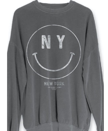 NY Smiley Sweatshirt