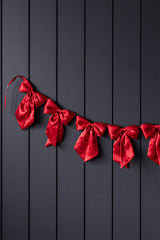 Velvet Bow Garland