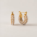 Perla Earrings-Gold