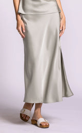 Sophia Satin Skirt