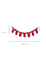 Velvet Bow Garland