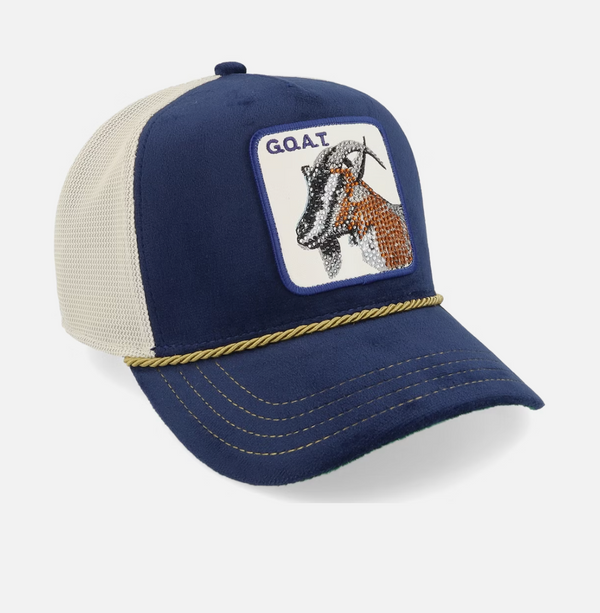 Sapphire Goat Hat