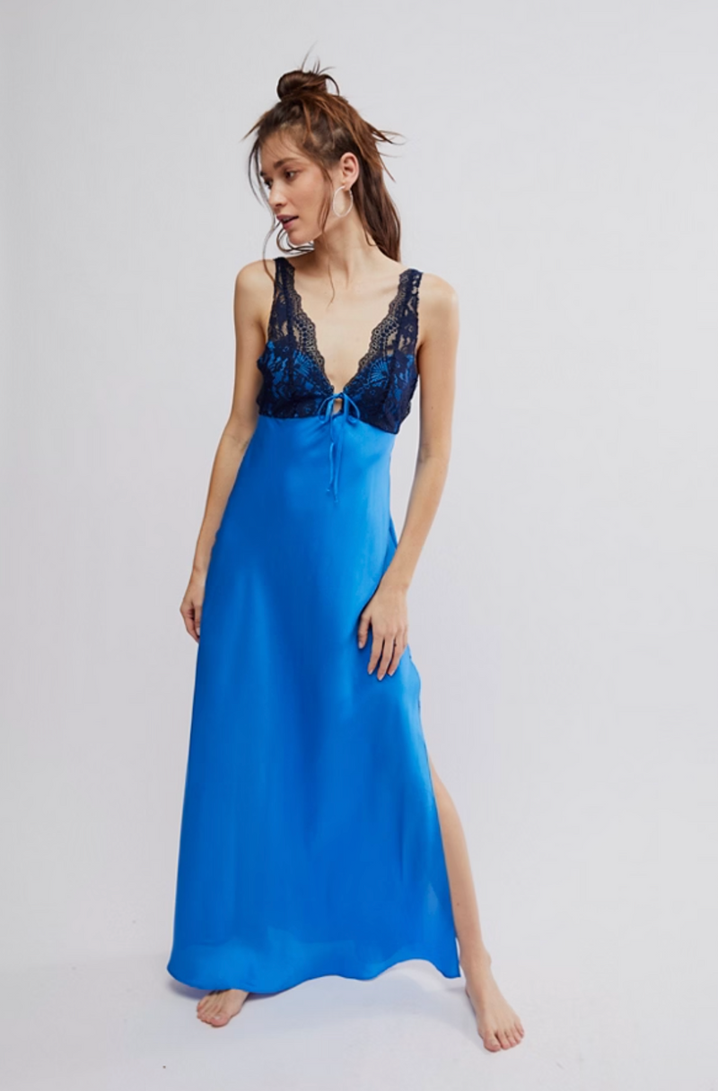 Country Side Maxi Slip-Campanula #229
