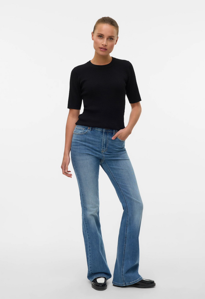 Silje Cable Pullover Knit Top