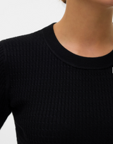 Silje Cable Pullover Knit Top