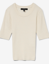Silje Cable Pullover Knit Top
