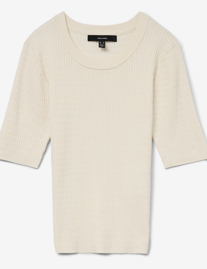 Silje Cable Pullover Knit Top