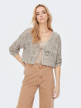 Beach Knit Tie Cardi