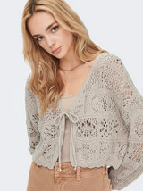 Beach Knit Tie Cardi