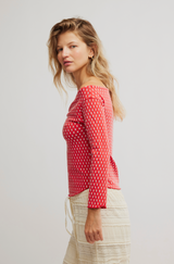 Gia Eyelet Top #630