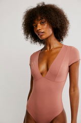 Duo Babe Bodysuit-Cedarwood #657