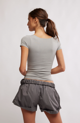 Clean Lines Tee-Grey #647