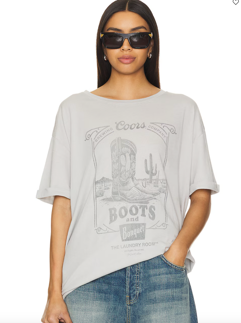 Boot Scootin Oversize Tee