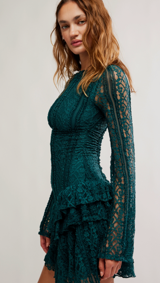 Tabby Lace Mini Dress