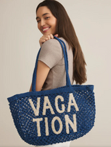Woven Jute Tote Bag
