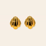 Shell Post Earrings