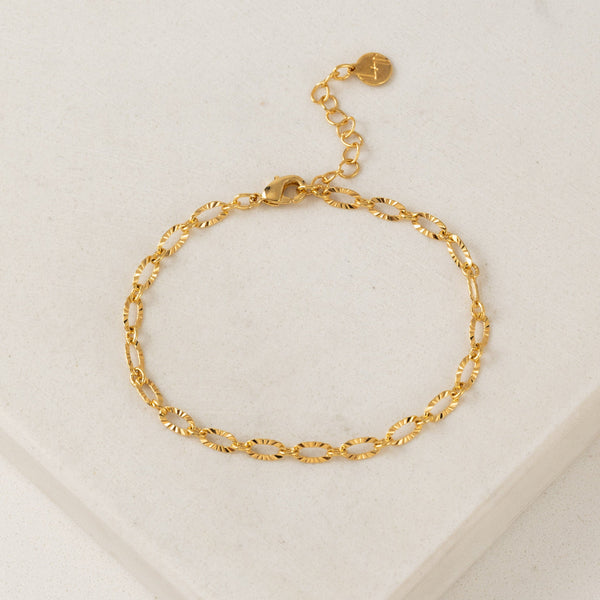 Swift Chain Bracelet-Gold