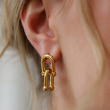 Lenora U Link Earrings