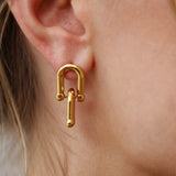 Lenora U Link Earrings