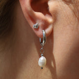 Carrie Heart Stud