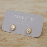 Diana Bezel Stud