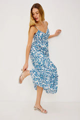 Wisteria Floral Dress