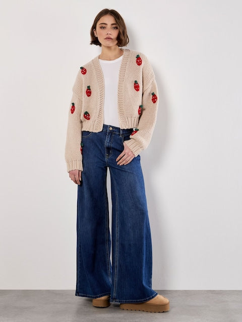 Strawberry Cardigan