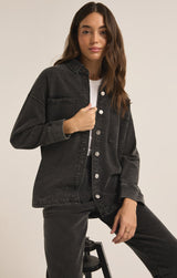 All Day Knit Denim Jacket F24