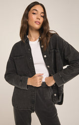 All Day Knit Denim Jacket F24