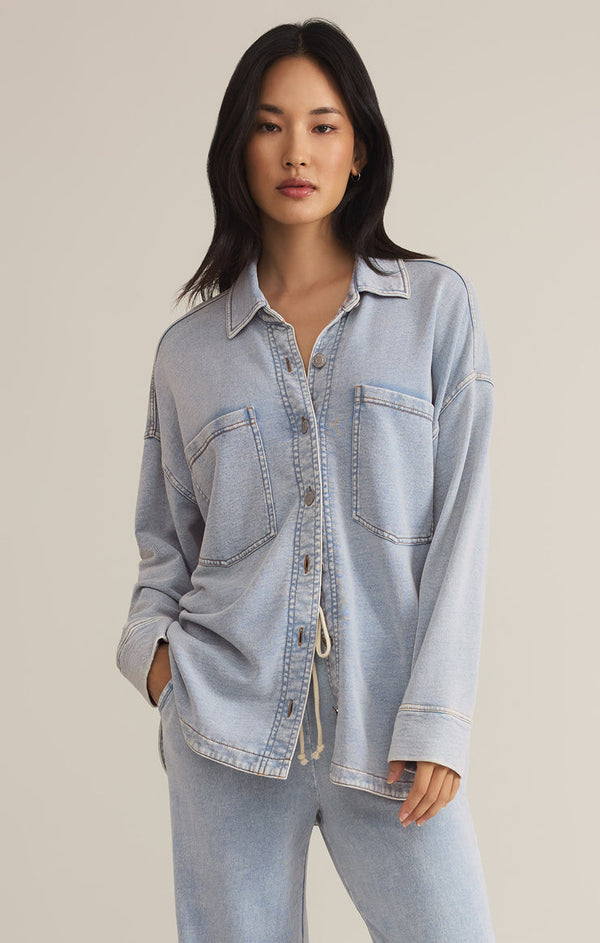 All Day Knit Denim Jacket S25