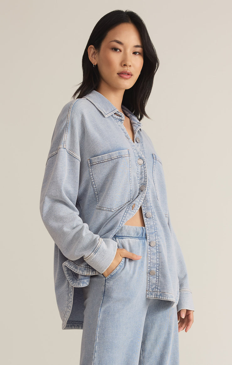 All Day Knit Denim Jacket S25