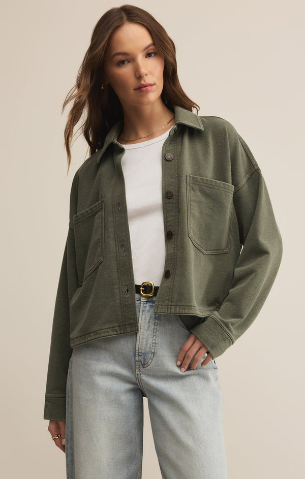 All Day Cropped Knit Jacket F25