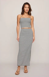 Ainslie Stripe Midi Skirt