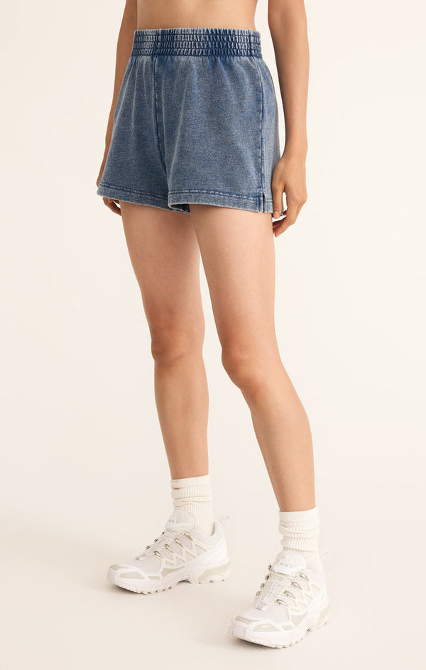 Weekender Knit Denim Shorts