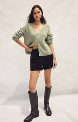 Tia Faux Suede Shorts