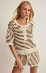 Kylo Striped Polo Sweater