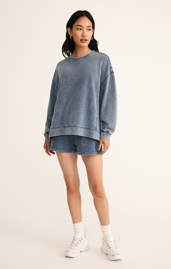 Knit Denim Modern Weekender