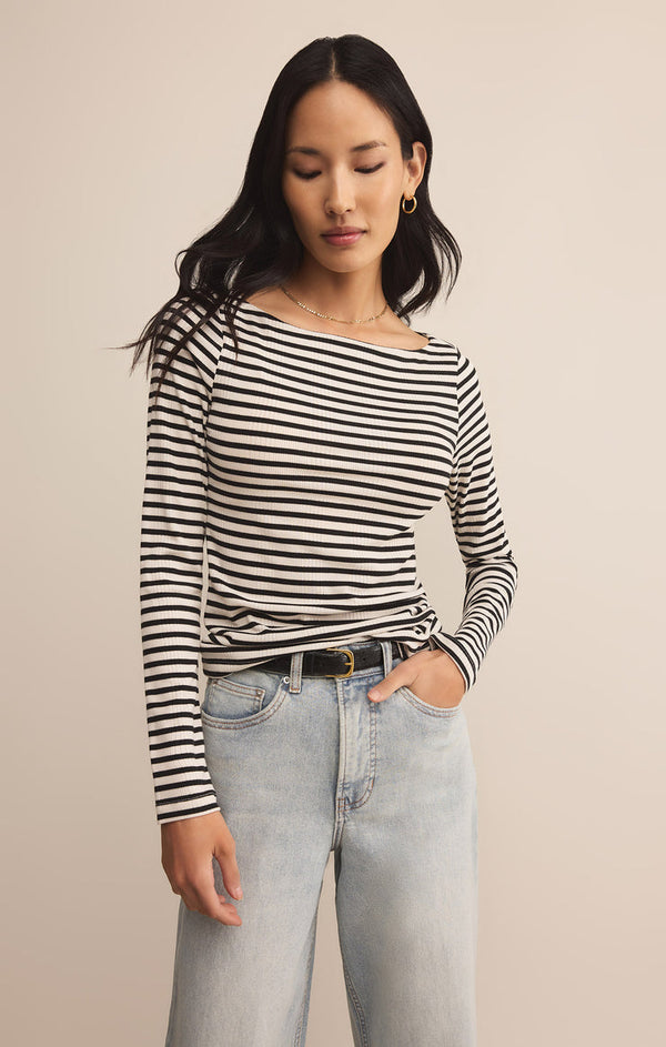 Pristine Striped Tee