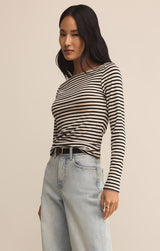 Pristine Striped Tee