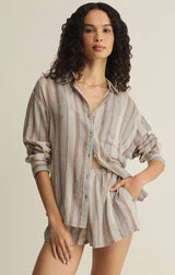 Perfect Striped Button Up S26