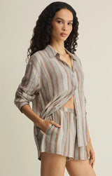 Perfect Striped Button Up S26