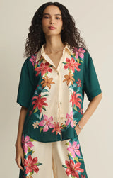 Lani Kiwi Button Up