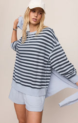 Everyday Striped Crew