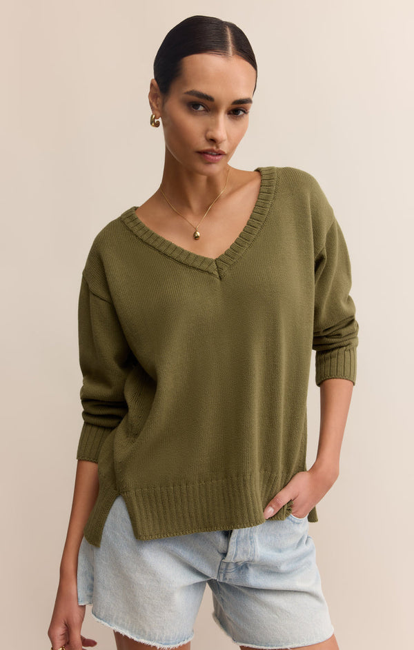 All Around V Neck Sweater